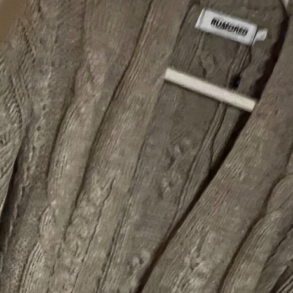 Rumored Woodland Cardigan | Flax Size L - Picture 7 of 9